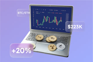 Représentation visuelle du système de trading automatique alimenté par l'IA sur Essorélance